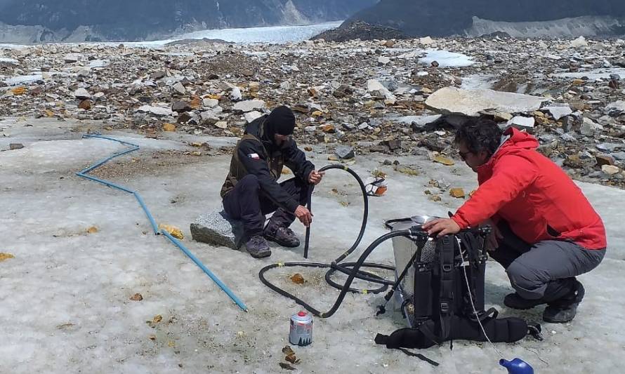 MOP monitorea Glaciar Exploradores