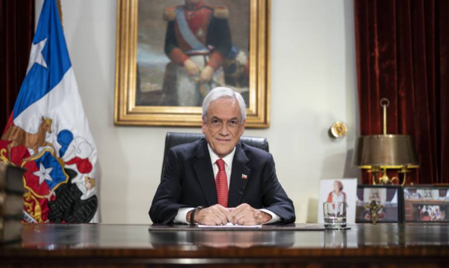 Presidente Piñera calificó al COVID-19 como la "peor catástrofe sanitaria de los últimos 100 años"