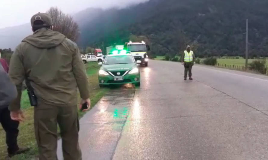 Motorista de 28 años falleció tras colisión en Puerto Aysén
