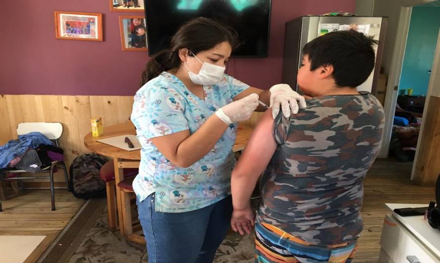 Vacunación por influenza alcanzó 100% de grupos de riesgo en Aysén