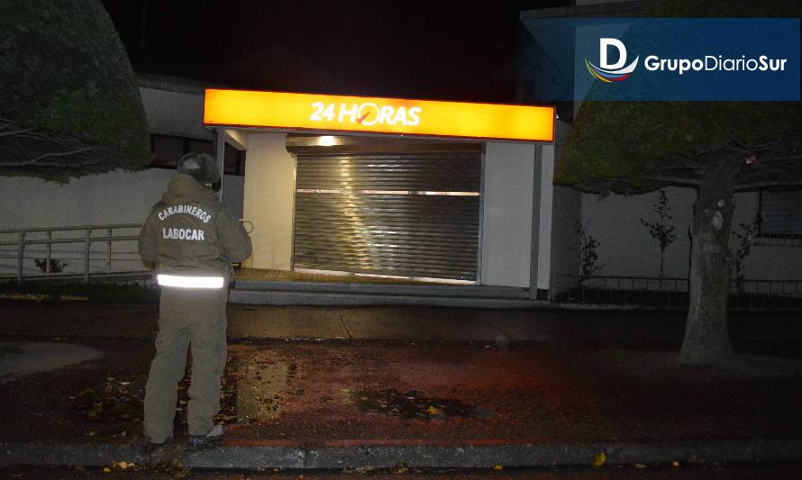 Coyhaique:Tres detenidos por daños en sector de cajero automático BancoEstado