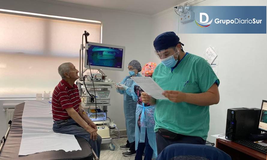 Realizaron operativo de endoscopía a pacientes de Chile Chico y Cochrane