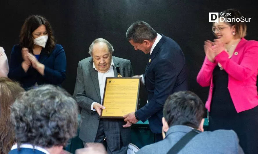 Doctor Maccioni fue declarado Hijo Ilustre de Puerto Aysén