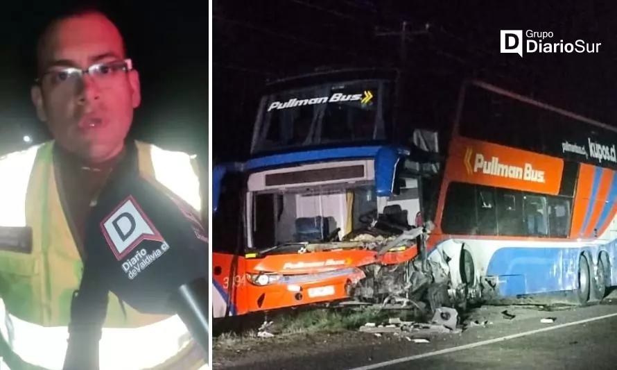 Revelan detalles de fatal colisión entre auto y bus en Valdivia: víctimas son padre y su pequeño hijo