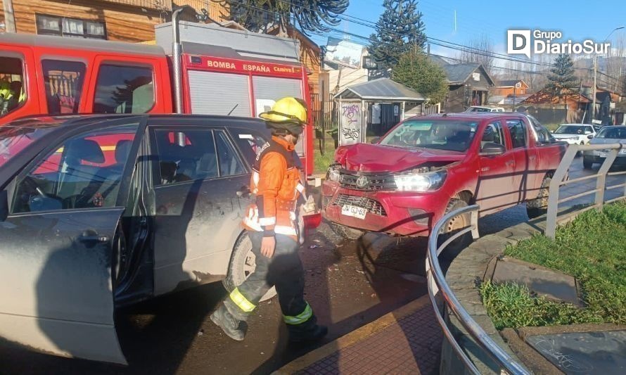 Seis lesionados en colisión por alcance en Coyhaique