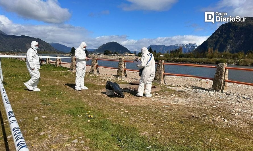 PDI realizó primeras pericias por caso del hallazgo de feto en Puerto Aysén