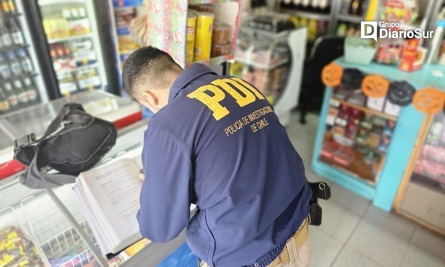 PDI realiza diligencias para atrapar a los ladrones que robaron en negocio de Coyhaique