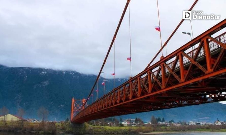 ¡Atento Puerto Aysén!: Suspenderán acceso a puente Ibáñez