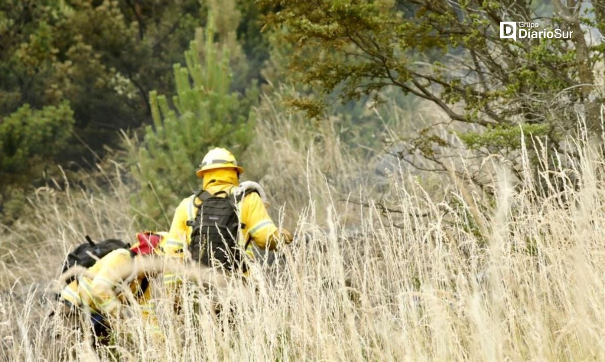 Se mantiene la "Alerta Amarilla" para Coyhaique por incendio forestal