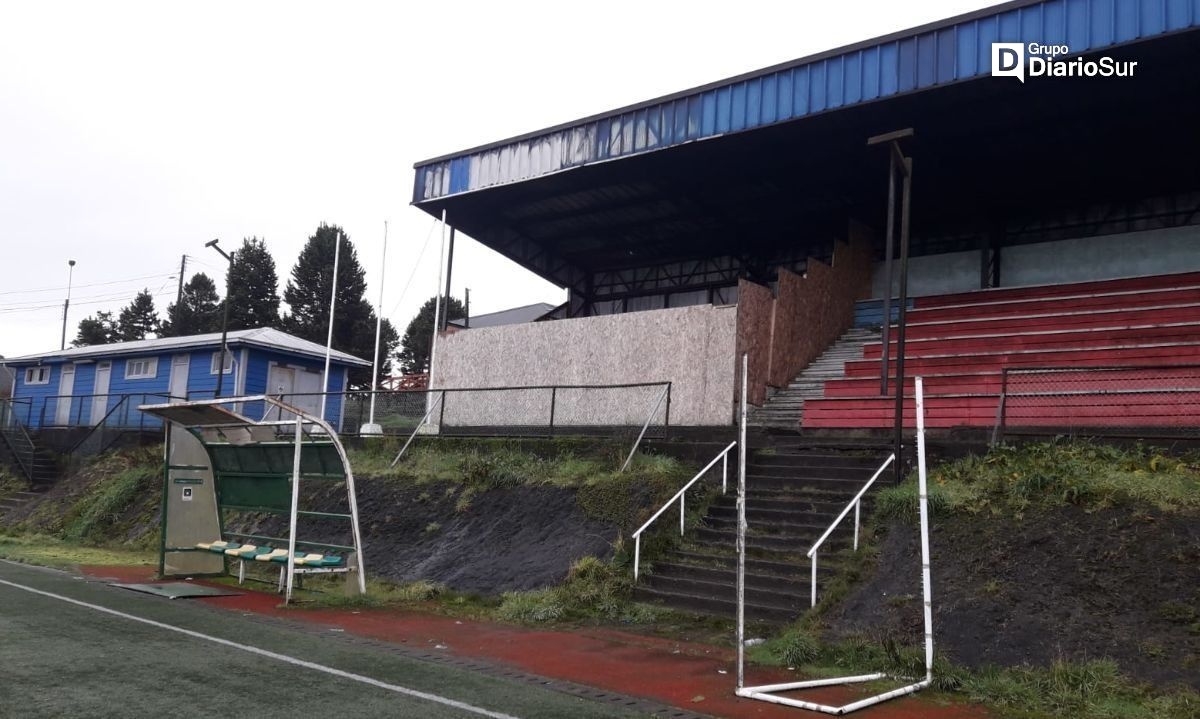 Estadio de Melinka será remozado gracias a proyecto