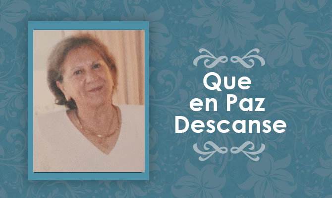 [Defunción] Falleció Sonia González Ramírez  Q.E.P.D