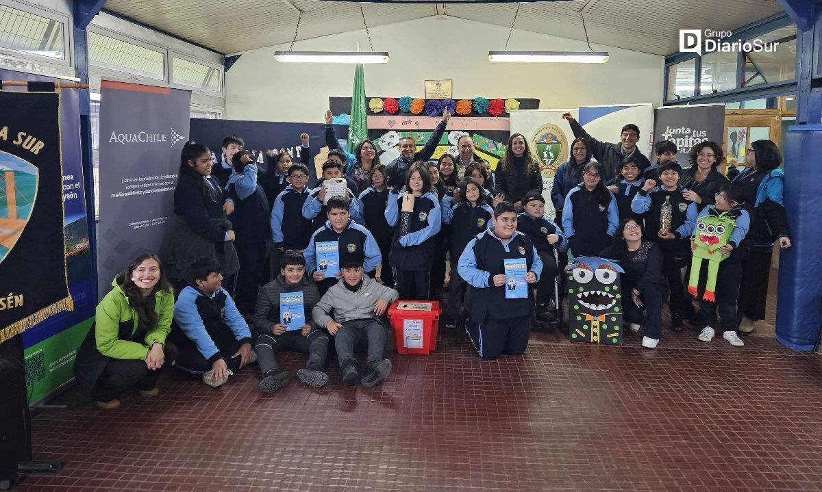 Avanza trabajo asociativo para acopio seguro de pilas en desuso en Puerto Aysén 