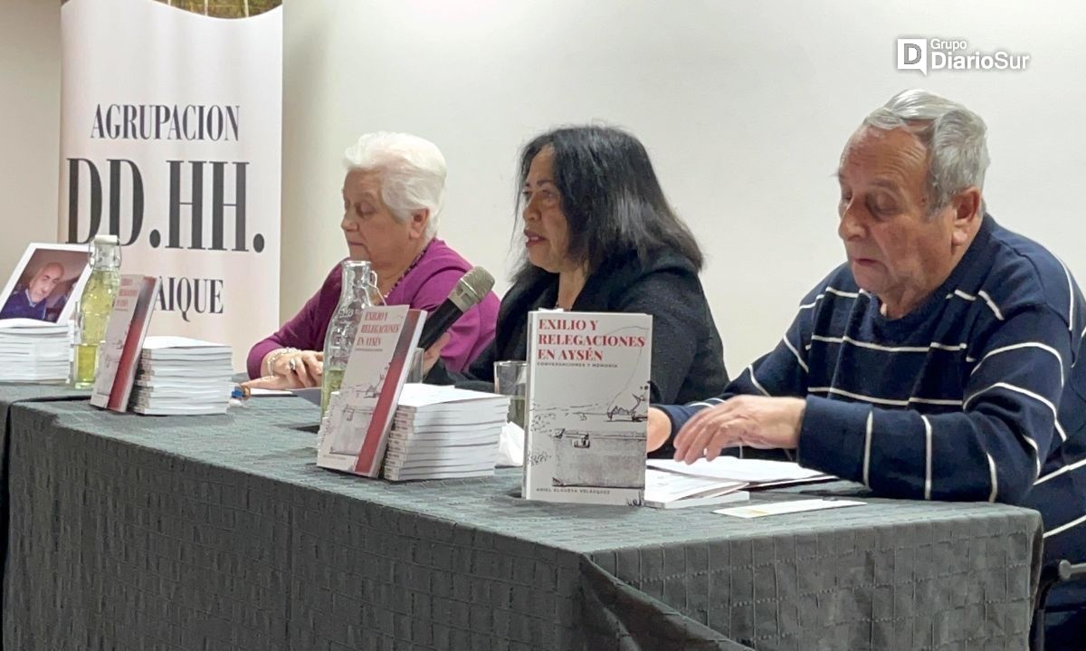 Lanzan libro póstumo de Ariel Elgueta 
sobre los relegados en Aysén